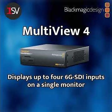 Inside Blackmagic’s MultiView Family | 4 HD, 4 & 16