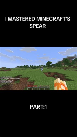 Mastering the Spear in Minecraft
