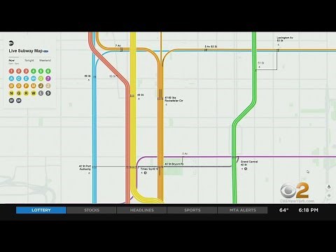 New MTA Map Shows Real-Time Train Arrival Times, Alerts