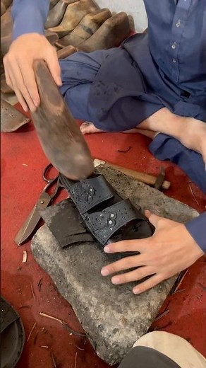 shoes making process #handmade #footwear #shorts #youtubeshorts #cuttingskills #shoemaking #shoes