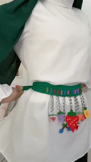 DIY Bead Belt (from Hama beads ) #diy
