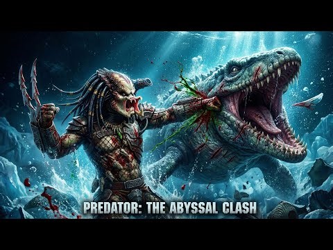 Predator Vs. Giant Orthocone: Deep Sea Nightmare (4K)