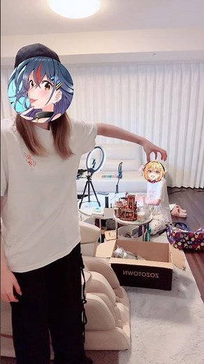 Since it's Monday, Manji-chan dances to "Monday Maji-Manji" in front of her best friend💙🩵 #Manjic...