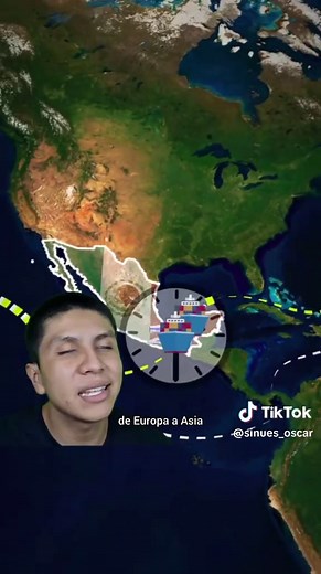 El canal de Panamá iba a estar en México?🇲🇽🇵🇦 #canaldepanama #datoscuriosos #sinuesoscar #historiademexico