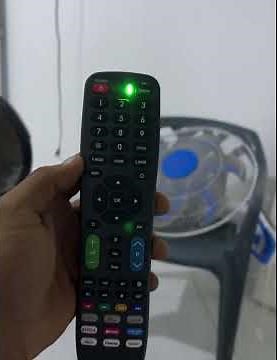 How to set up a universal remote control