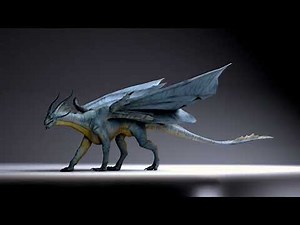 Dragon Walk Cycle animation - Creature animation