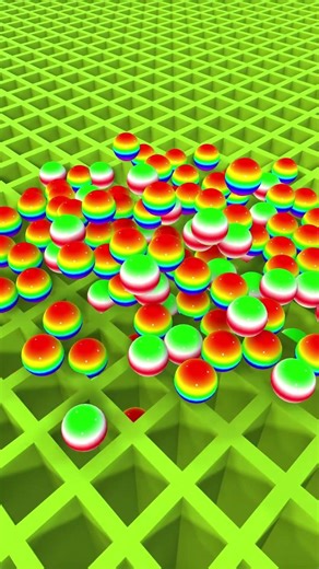 Falling multicolored ball 😱 #roblox