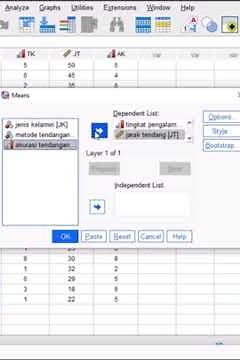 How to find the average and standard deviation of 3 variables simultaneously in SPSS #SPSS #Stati...