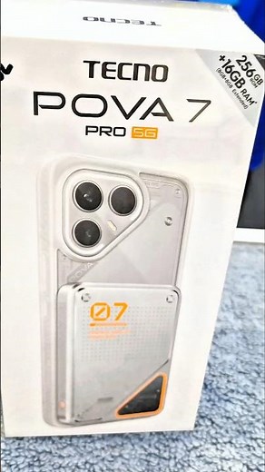 Tecno Pova 7 Pro 5G Unboxing 🔥 | Jabed The Reviewer | Bangla Tech | Best Gaming Phone 2025 ⚡ #Shorts