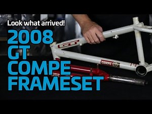 This just arrived! 2008 GT Compe BMX Frameset