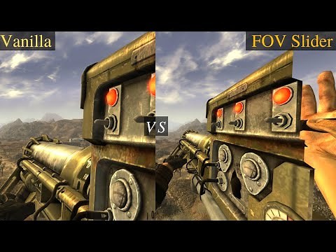 Vanilla vs FOV Slider I New Vegas mod