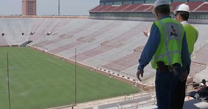 Get an early look at the latest improvements to Oklahoma's football stadium