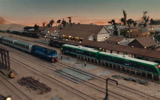 【模型轨道】美丽的巴塔哥尼亚超精细铁路模型