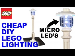 LEGO City Lighting - a cheap way to light your city