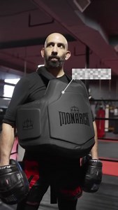 Heavy Hitter Boxing Body Protector As Body Opponent Bag, Muay Thai Belly Pad, Boxing Training Equipment with Multilayer Padding for Pro Protection