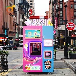 [Hot Item] Red Rabbit Advanced Smoothie Vending Machine Efficient Slushie Machine Frozen Drink High Capacity Slush Vending Machine