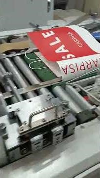 Fully Automatic Sheet Fed Take-Away Shopping Paper Bag Making Machine