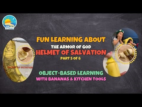 Teaching the Helmet of Salvation | Bible Inspired Fun Experiments I Object Lessons for Kids