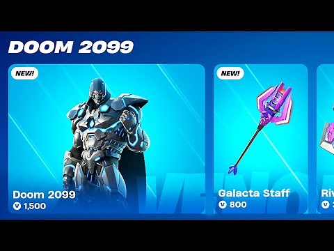 *NEW* Doom 2099 Skin Bundle in the Fortnite Item Shop (FULL SHOWCASE)