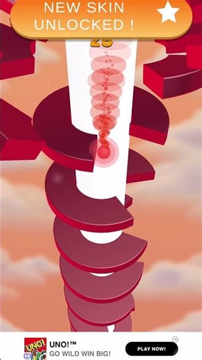 Helix jump Ball on fire 🔥😱😎 Best Games For Android & IOS #shorts #viral #gameplay