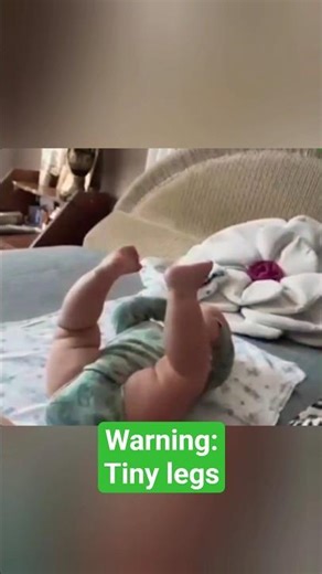 Funny Baby Kicking Feet