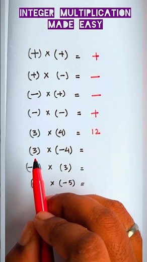 math sign rules #maths