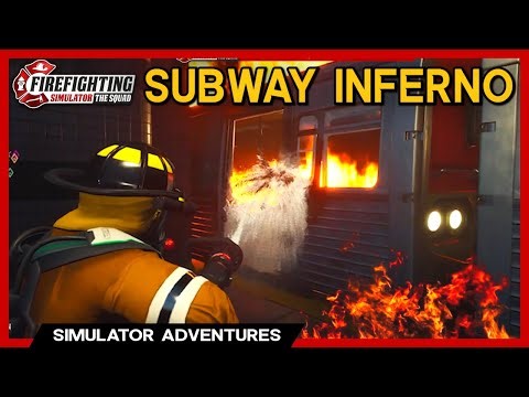 DEVASTATING Subway Train Fire! - Firefighting Simulator