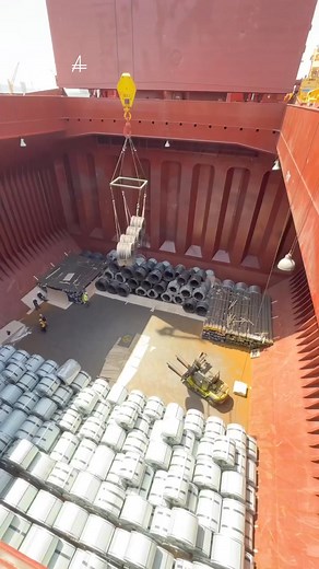 93K views · 869 reactions | Loading steel product. #Ability_Freight #We_Are_Ability #shipping #logistics #freightforwaderd #air_freight #sea_freight #land_freight #international_shipping #cargo | Ability Freight S.A.E | Facebook