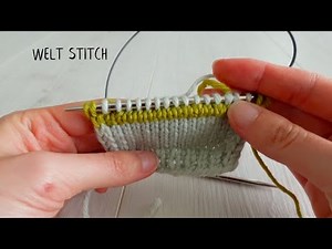 Welt Stitch | WWK Tutorial