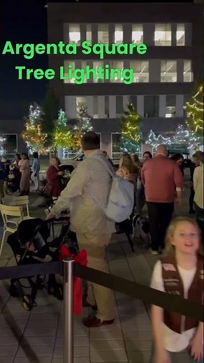 North Little Rock celebrates with tree lighting in Argenta