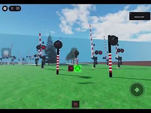 Playing “Railway Crossings Around The World” on Roblox. READ DESCRIPTION.