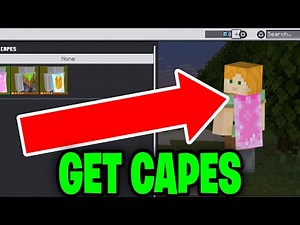 How To Get Capes In Minecraft Bedrock 2025! - Mobile, Windows, Xbox, PS5