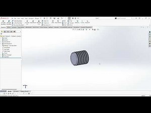 SOLIDWORKS Premium 2024 // How can use cosmetic thread