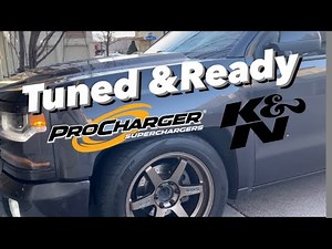 Finally driving my ProCharged 6.2 Silverado / Dyno numbers & installing K&N filter.