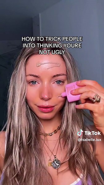 How to trick people into thinking youre not ugly ✨ a makeup tutorial #makeuptransformation #jennamarbles Jenna Marbles Tribute ♥️ #makeup #funnyvideo