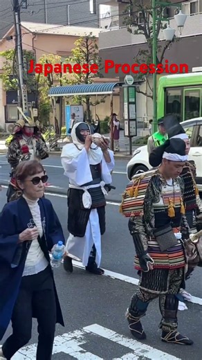 Japanese procession in town #avyan #japanlife #tradition
