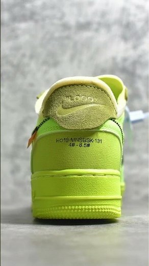 nike air force 1 low off white volt