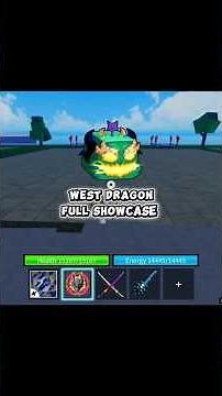 West Dragon Full Showcase | Blox Fruits