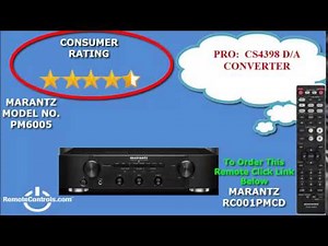 Review Marantz Integrated Amplifier - PM6005
