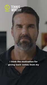 Hall of Famer Patrick Rafter learned generosity from his dad growing up. That same character carried into his tennis career, where his selflessness and sportsmanship earned him the ATP Arthur Ashe Humanitarian Award in 1998. #TennisWorthy | International Tennis Hall of Fame