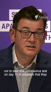 Close contacts who refuse a COVID-19 test in Victoria will spend 21 days in quarantine under a new rule. Premier Daniel Andrews has also extended Victoria's State of Emergency Disaster by another four weeks. | SBS News