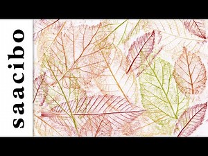 Cool Leaf Prints That Anyone Can Do With Basic Materials - Frottage Technique