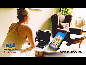 ViewSonic VX1655-4K-OLED Portable Monitor
