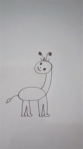 Cute Spotted Animal Doodle | Easy Step