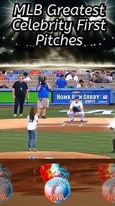 3.7M views · 20K reactions | MLB Greatest Celebrity First Pitches #baseball #mlb #MLBB #mlbbhighlights | Beisbol Viral | Facebook