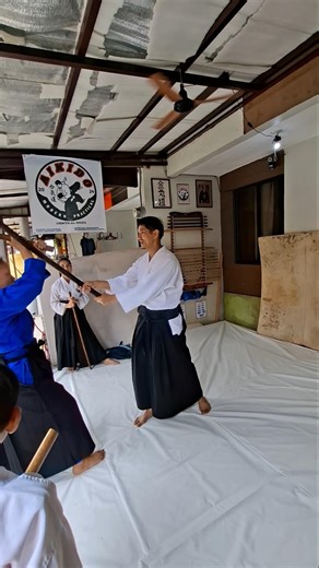 Basic Ken (Open) Kumi Tachi | Irimi Wrist Cut - Modern Practical Aikido #aikidotraining #bokken