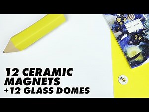 DIY Magnets | Glass Decorative Magnets | Magnets for craft with Glass gems