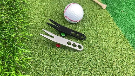 All Metal Durable Golf Divot Pivot Tool Golf Divot Tool
