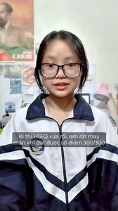 3.9K views · 31 reactions |  Xuất sắc đạt 300 điểm HSK 3 và 91 điểm...