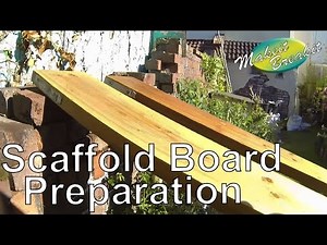 How to Prepare Scaffold Boards for use in Woodworking Projects
